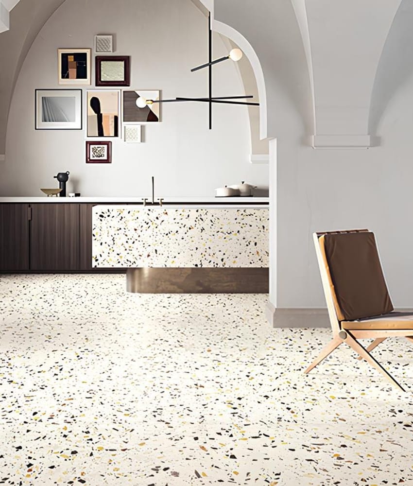 d&eacute;couvrez les principaux avantages du carrelage terrazzo : esth&eacute;tique unique, grande durabilit&eacute;, entretien facile et large choix de couleurs et motifs pour sublimer tous vos espaces.