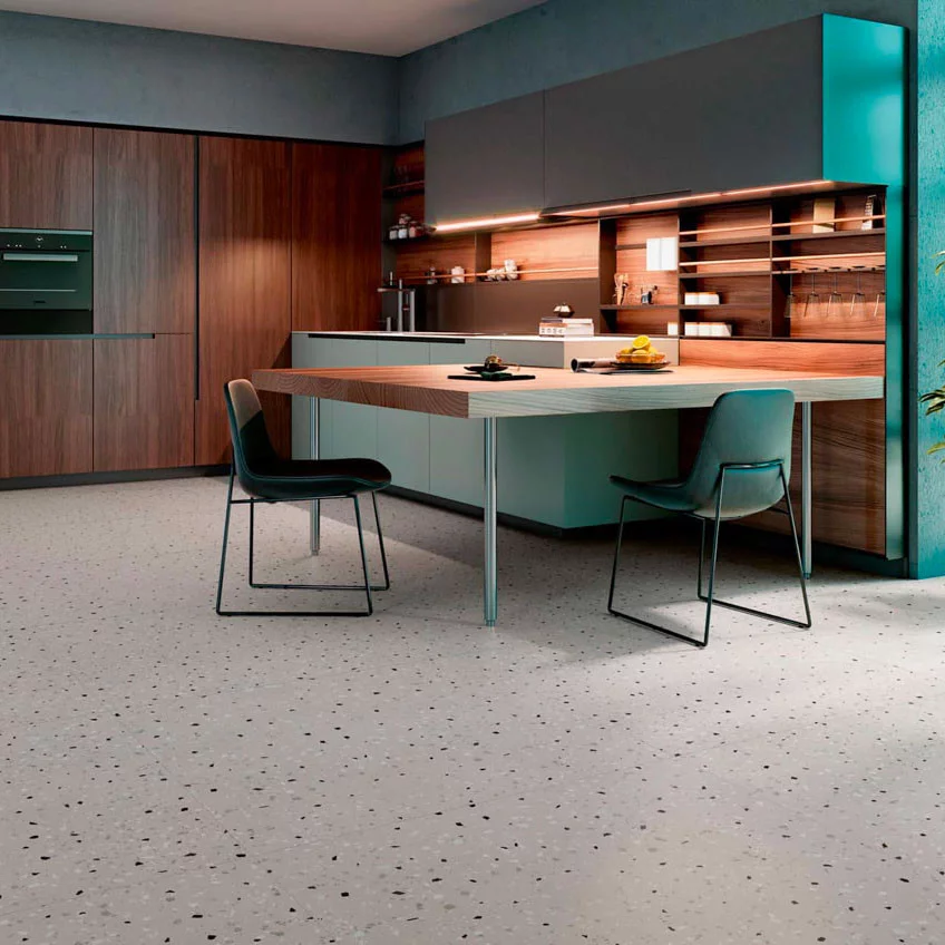 d&eacute;couvrez tous les avantages du carrelage terrazzo : esth&eacute;tique unique, r&eacute;sistance aux chocs, facilit&eacute; d&rsquo;entretien et grande vari&eacute;t&eacute; de coloris pour sublimer votre int&eacute;rieur.