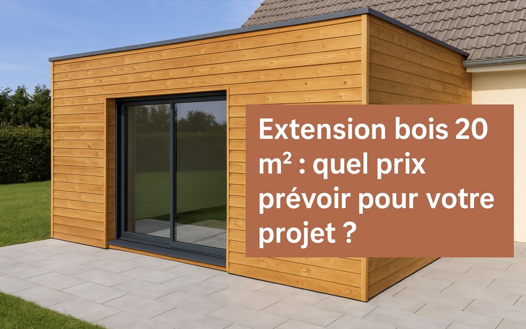 découvrez le coût moyen d'une extension en bois de 20m², les facteurs qui influencent le prix, ainsi que des conseils pour bien budgéter votre projet d'agrandissement de maison en bois.