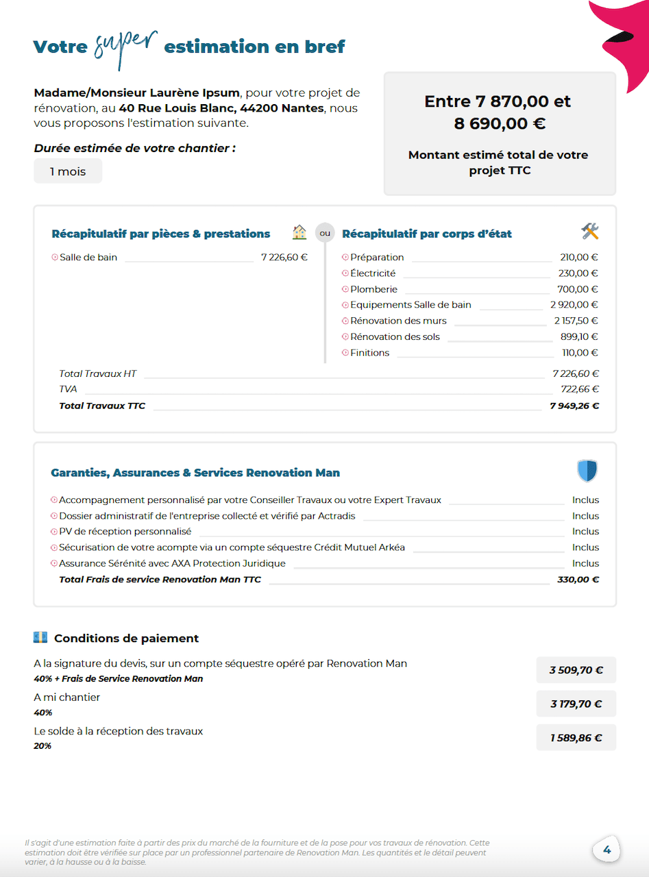 obtenez rapidement un devis personnalisé pour la rénovation de votre salle de bain à clamart. travail soigné, conseils sur-mesure, artisans qualifiés. demandez votre estimation gratuite en ligne !